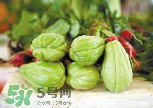 佛手瓜孕婦可以吃嗎？佛手瓜與什么食物相克