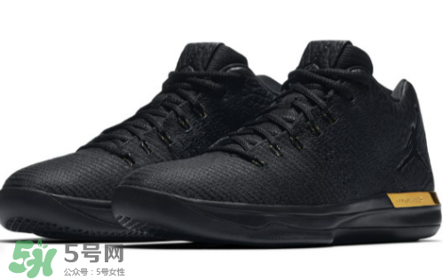 air jordan 31 low黑金配色怎么樣？aj31 low黑金好看嗎？