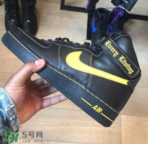 vlone與nike air force 1high聯(lián)名款運(yùn)動(dòng)鞋配色有哪幾種？