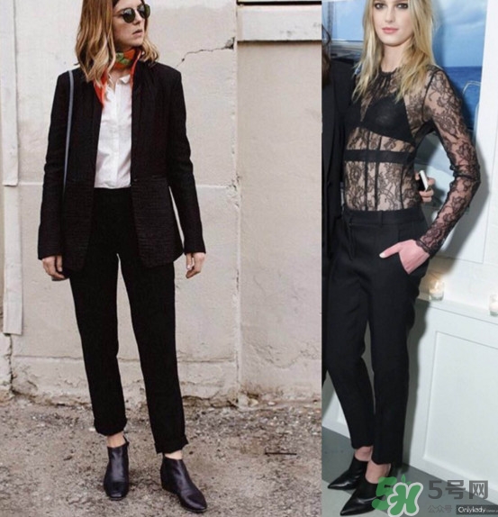 煙管褲怎么搭配？煙管褲搭配什么鞋子