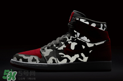 air jordan 1 camo多少錢？aj1反光迷彩配色專柜價(jià)格