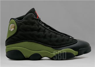 air jordan 13 olive多少錢？aj13橄欖綠配色專柜價(jià)格