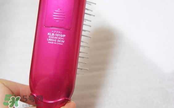 小泉成器音波電動(dòng)梳怎么用？小泉成器音波震動(dòng)梳子使用方法