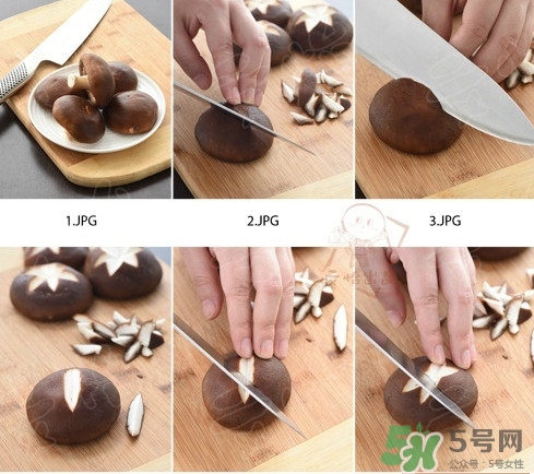 香菇怎么切十字？如何切出漂亮的香菇花兒