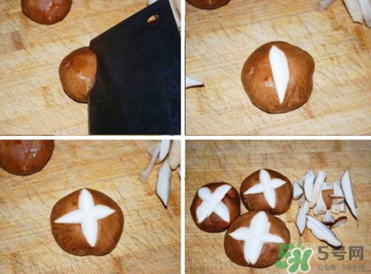 香菇怎么切十字？如何切出漂亮的香菇花兒