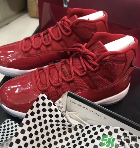 air jordan 11 gym red安東尼全紅配色實物怎么樣？