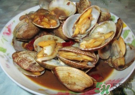 花蛤死了還能炒開口么？花蛤里面的黑色能吃嗎