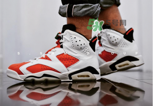 air jordan 6 gatorade配色上腳效果怎么樣？