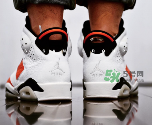 air jordan 6 gatorade配色上腳效果怎么樣？