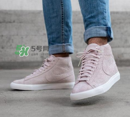 nike blazer mid粉色麂皮多少錢_在哪買？