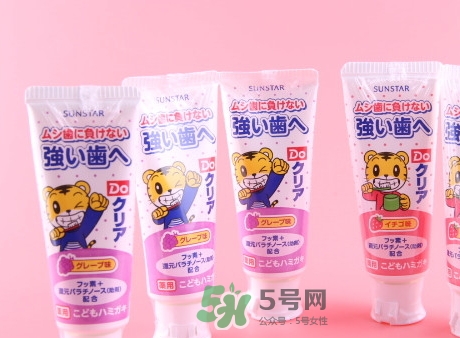 sunstar巧虎牙膏可吞咽嗎？巧虎牙膏幾歲可以用