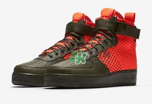 nike sf-af1 mid空軍一號(hào)網(wǎng)眼撞色款什么時(shí)候發(fā)售？