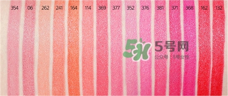 蘭蔻新菁純柔潤唇膏色號_試色大全圖 蘭蔻新菁純柔潤唇膏色號_試色大全圖