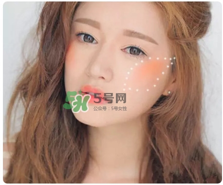 不同臉型腮紅的打法 各種臉型腮紅的畫法 不同臉型腮紅的打法 各種臉型腮紅的畫法