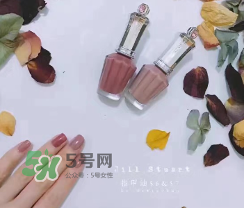 JILL STUART2017秋季指甲油色號(hào)_試色