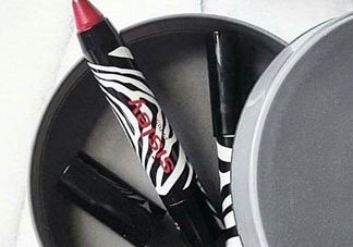 希思黎斑馬紋唇膏筆色號_希思黎斑馬紋口紅試色圖