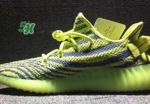 adidas yeezy boost 350 v2熒光黃椰子實(shí)物什么樣？