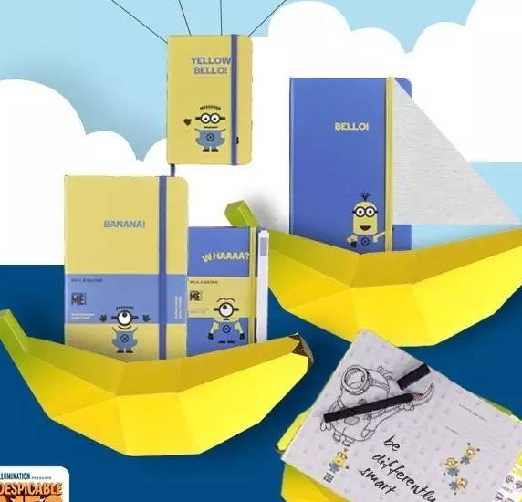 moleskine小黃人筆記本怎么樣？moleskine小黃人筆記本價格