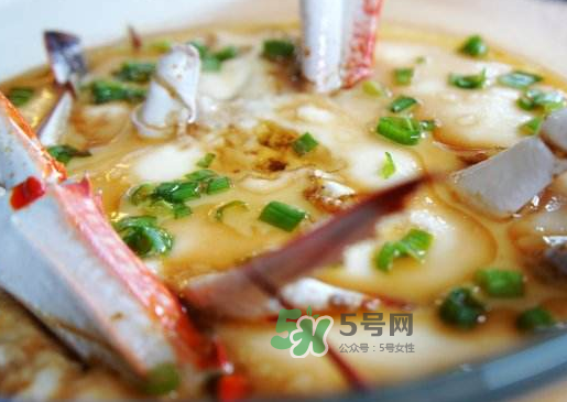 梭子蟹可以和雞蛋一起吃嗎？梭子蟹蒸雞蛋的做法