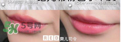 紀(jì)梵希變色唇膏和迪奧變色唇膏哪個好_怎么選？