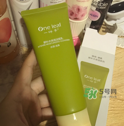 一葉子鮮補水洗面奶怎么樣？一葉子鮮補水潔面乳好用嗎？