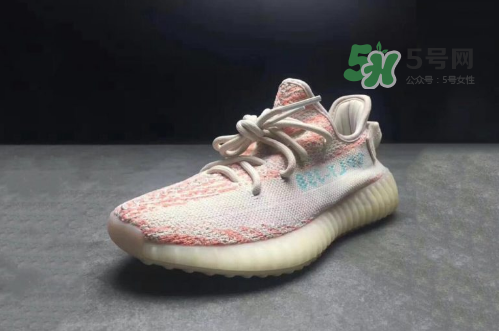 adidas yeezy boost 350 v2 chalk coral粉斑馬是真的嗎？