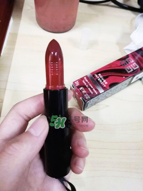 紀梵希禁忌之吻大理石紋唇膏怎么樣_好用嗎