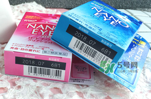 Nano Eye眼藥水藍(lán)色與紅色的區(qū)別  Nano Eye眼藥水怎么選？