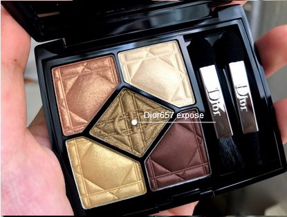 迪奧新五色眼影盤色號_dior2017五色眼影盤試色圖 迪奧新五色眼影盤色號_dior2017五色眼影盤試色圖