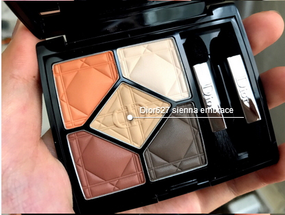 迪奧新五色眼影盤色號_dior2017五色眼影盤試色圖 迪奧新五色眼影盤色號_dior2017五色眼影盤試色圖