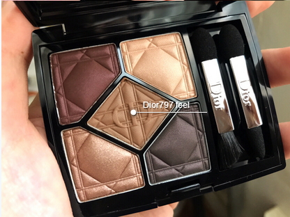 迪奧新五色眼影盤色號_dior2017五色眼影盤試色圖 迪奧新五色眼影盤色號_dior2017五色眼影盤試色圖
