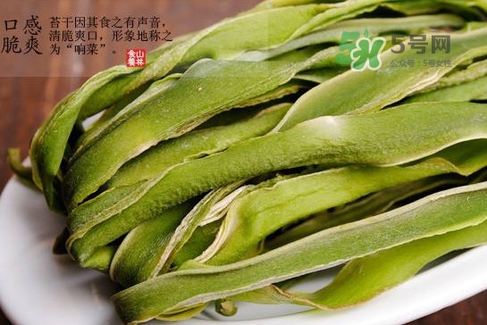 貢菜怎么保存？曬干的貢菜怎么泡發(fā)