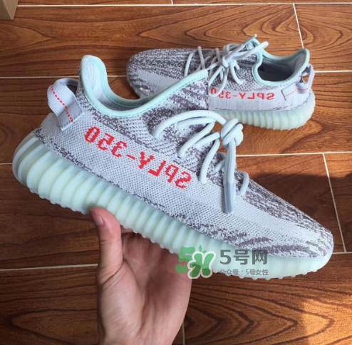 yeezy boost 350 v2 blue tint藍(lán)斑馬實(shí)物怎么樣？椰子藍(lán)斑馬實(shí)物曝光