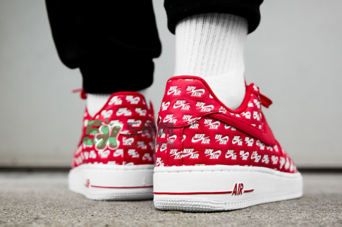 nike air force 1 low logo上腳效果怎么樣？空軍一號(hào)logo款上腳