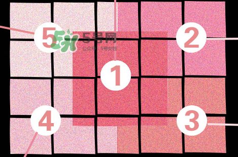 MAQuillAGE心機(jī)五色腮紅怎么樣？MAQuillAGE心機(jī)五色腮紅試色