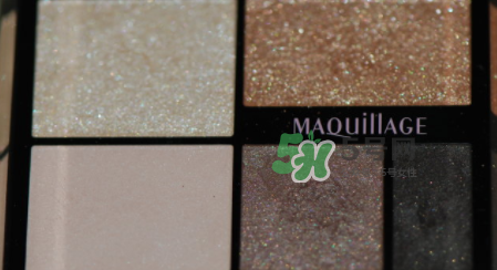 Maquillage心機眼影試色  Maquillage心機五色眼影怎么樣？
