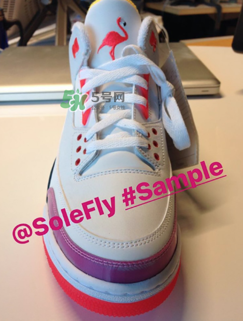 solefly與air jordan 3 lotto聯(lián)名火烈鳥球鞋在哪買？