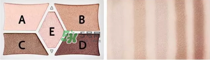 canmake五色眼影怎么樣？canmake五色眼影桃花妝怎么畫？