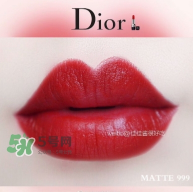 迪奧999金屬色怎么樣？迪奧999金屬色和滋潤和啞光對比