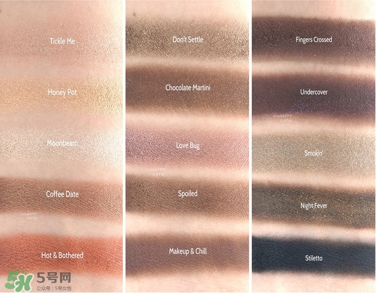 too faced30色眼影盤色號_too faced30色眼影盤試色圖 too faced30色眼影盤色號_too faced30色眼影盤試色圖