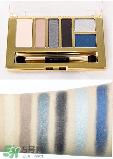 milani六色眼影盤色號試色