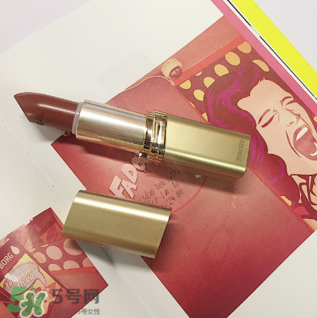 歐萊雅紛澤滋潤唇膏口紅839價格？歐萊雅口紅839試色