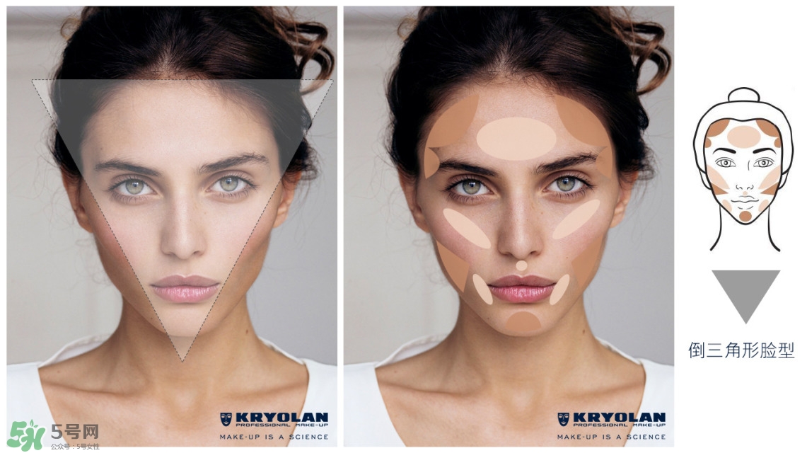 不同臉型修容怎么畫 針對(duì)臉型的修容方法