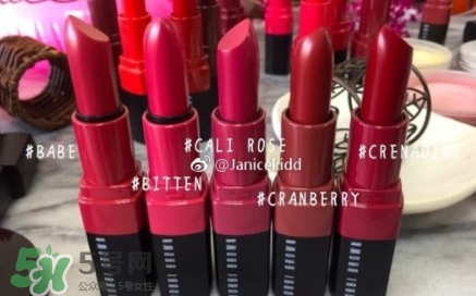 bobbi brown芭比波朗2017迷戀輕吻唇膏色號試色 bobbi brown芭比波朗2017迷戀輕吻唇膏色號試色