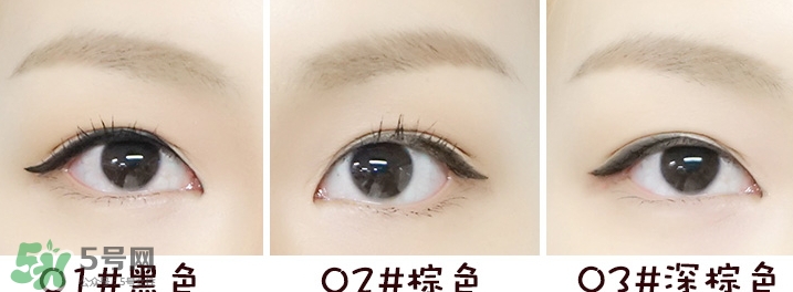 夢妝眼線膏怎么樣？夢妝眼線膏色號試色