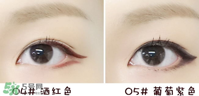 夢妝眼線膏怎么樣？夢妝眼線膏色號試色