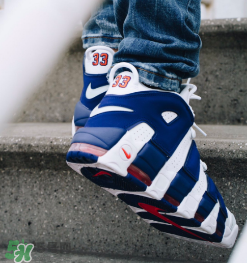 nike air more uptempo尼克斯配色上腳效果怎么樣？