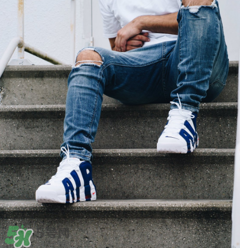 nike air more uptempo尼克斯配色上腳效果怎么樣？