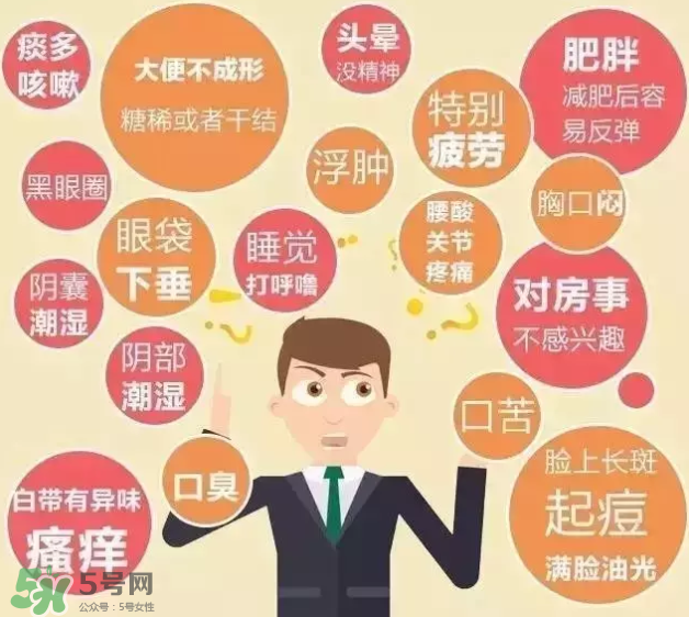 濕氣重的癥狀有哪些?濕氣是什么？