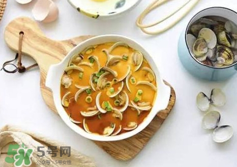 蛤蜊蒸蛋孕婦能吃嗎？蛤蜊蒸蛋寶寶能吃嗎
